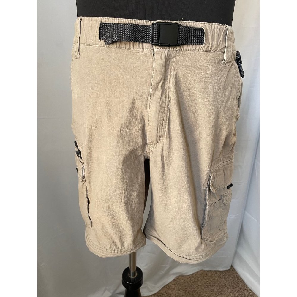 BC Clothing Khaki Cargo Shorts - Picture 1 of 11
